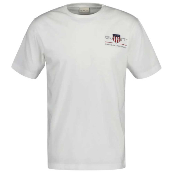 Gant Ανδρική κοντομάνικη μπλούζα Embroidered Archive Shield Tee